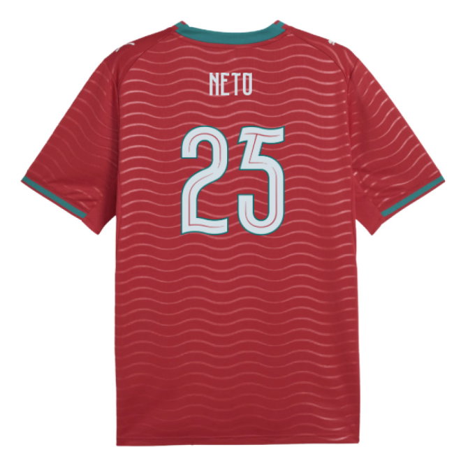 2026-2027 Portugal Home Shirt (Neto 25)-SoccerKits Hub | Buy Soccer Jerseys Online
